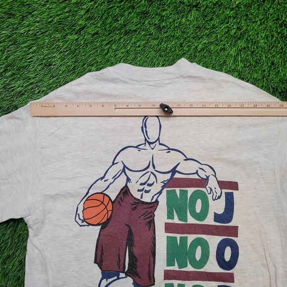 Vintage 90s AND 1 Trash Talk Tee Mens M USA Streetball Basketball - Picture 14 of 16